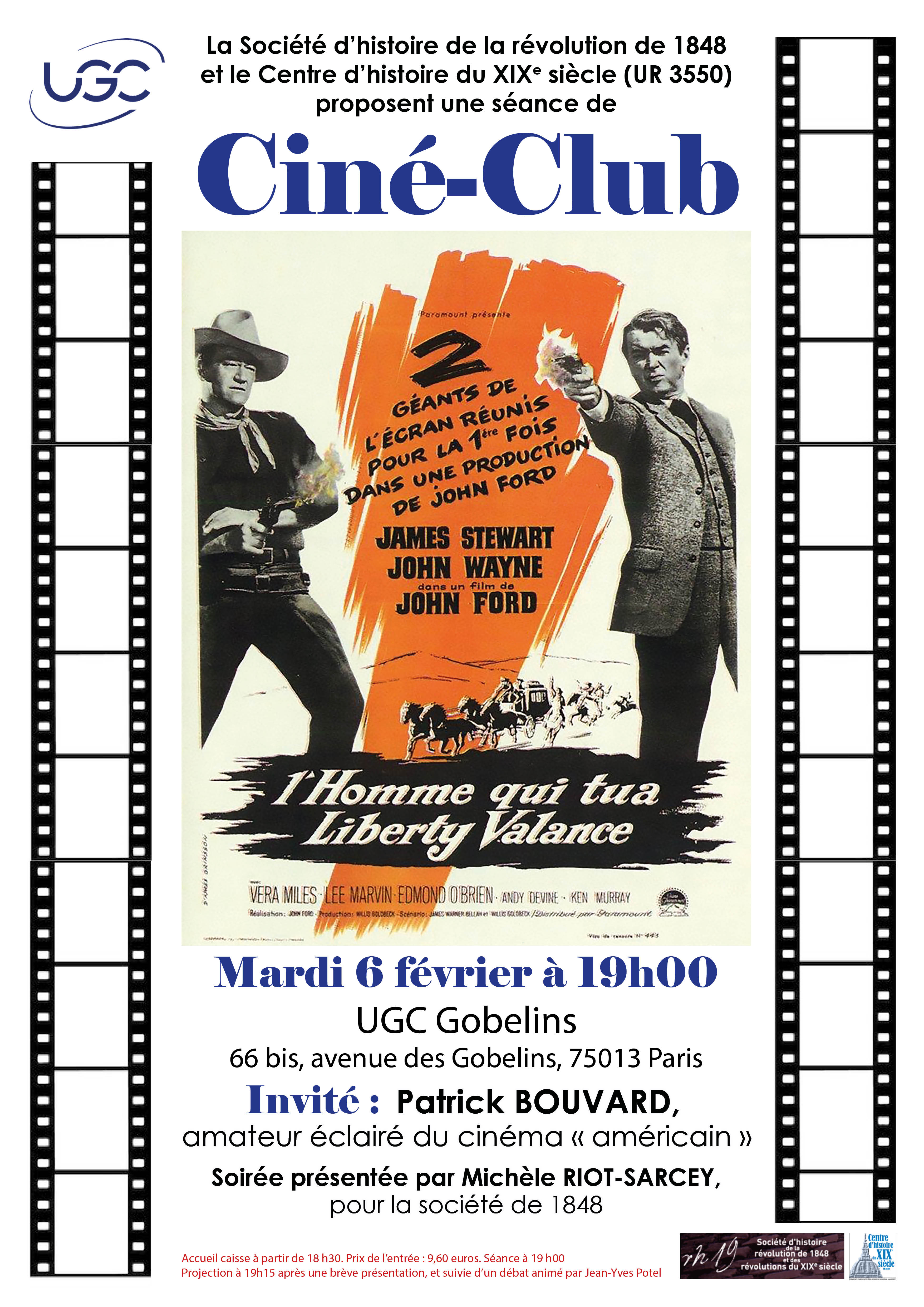 Affiche Ciné Club Février