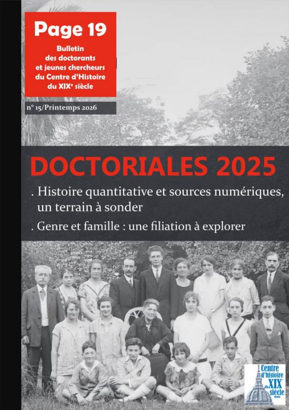 Couverture de Page19 n°15 Printemps 2026